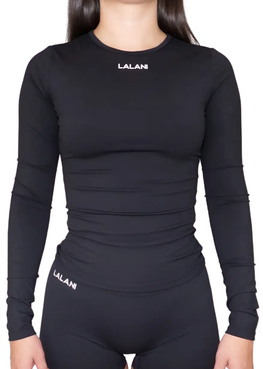 NKD Simply Black Long Sleeve Top S (8)